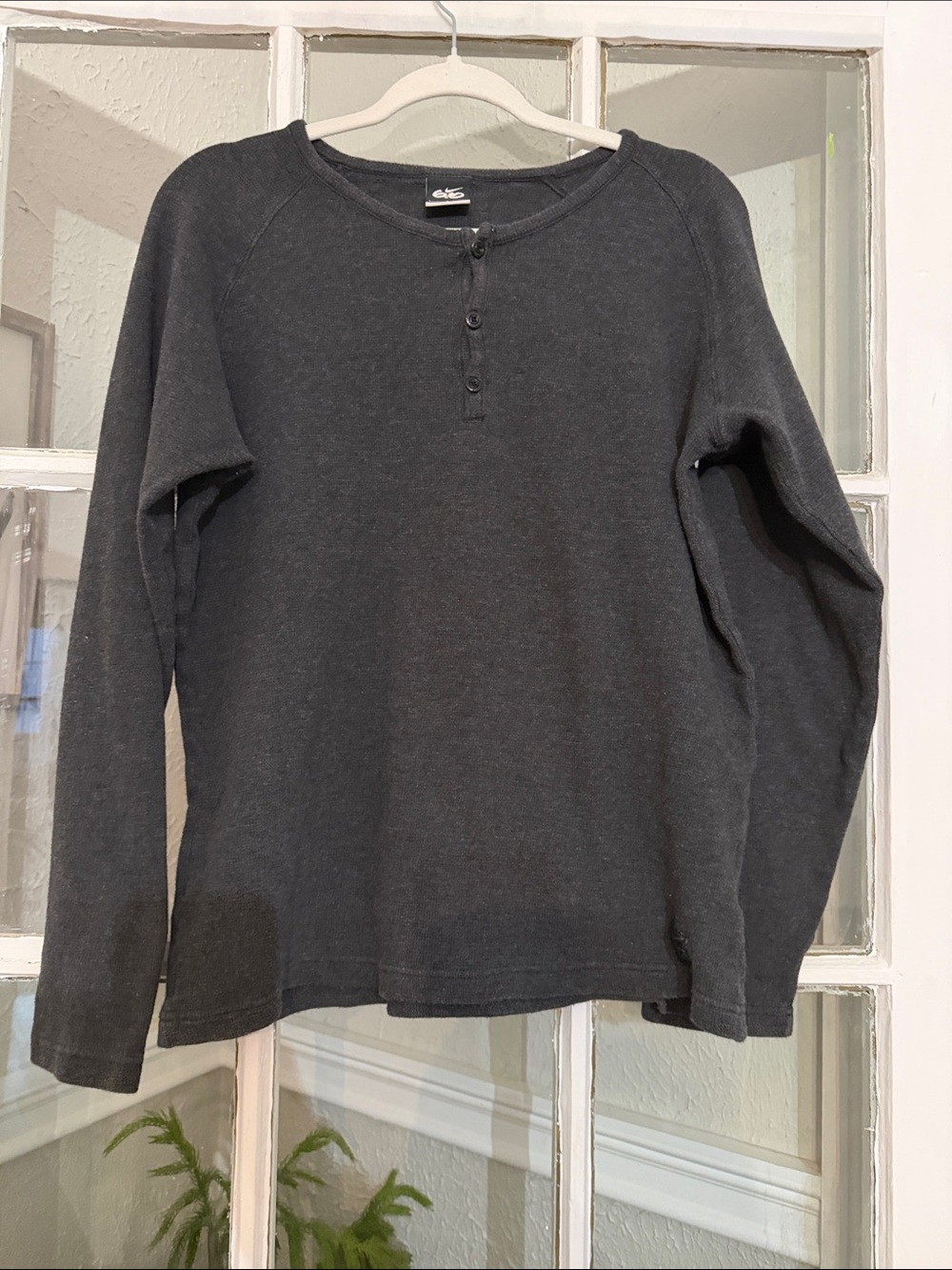 Nike 6.0 Long-Sleeve Henley Shirt - Charcoal
